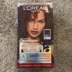 L'Oreal Feria Hot Chili Hair Color 560